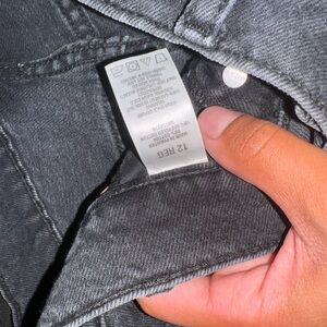 Aeropostale black denim jeans